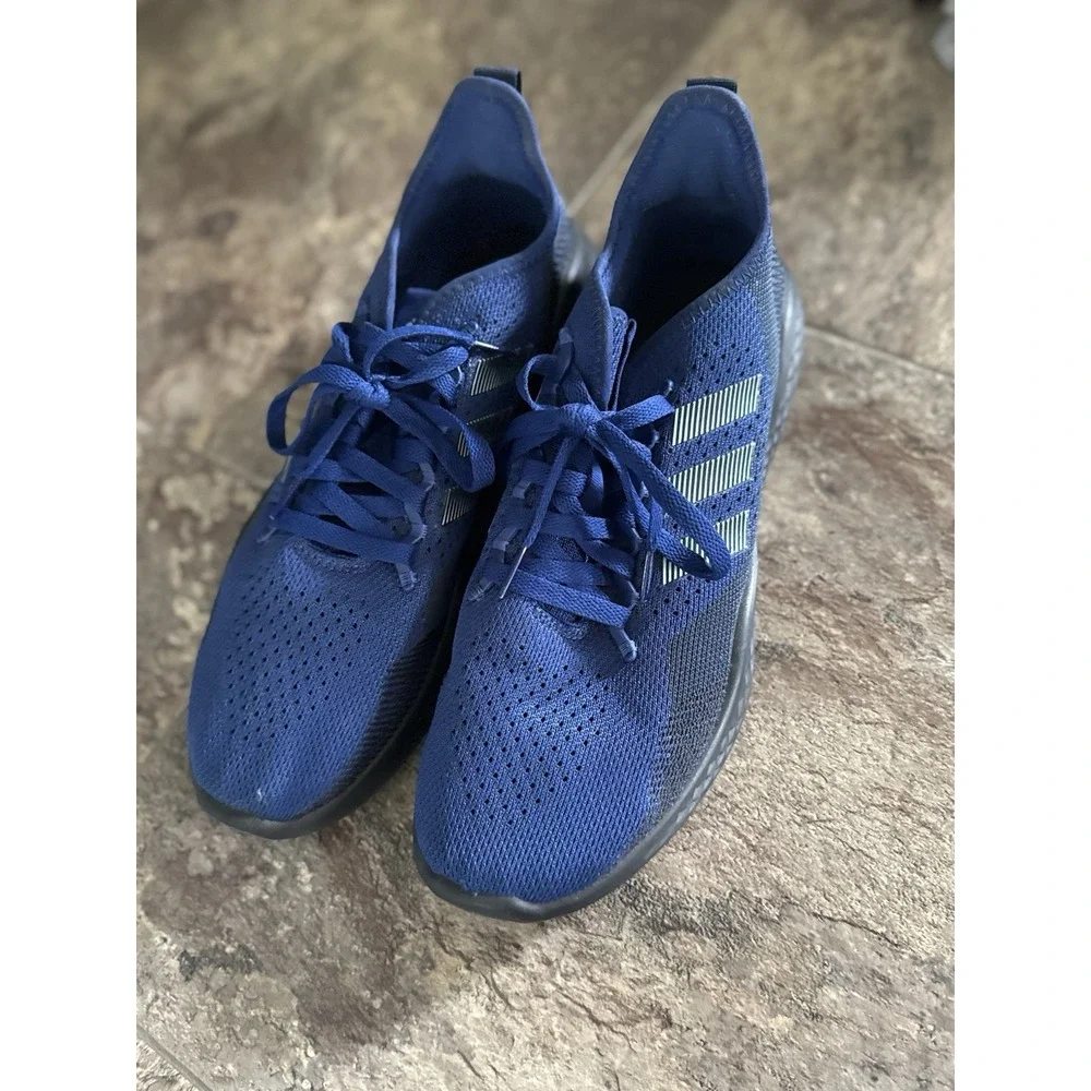 Adidas  Fluidflow 2.0 Victory Blue‎ & Black Men's Size 11 Running Shoes G58106
